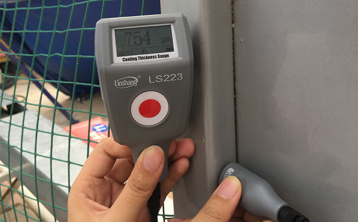 LS223防腐涂層測(cè)厚儀測(cè)鋼結(jié)構(gòu)