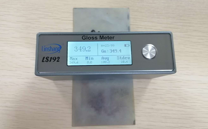光澤度儀實測