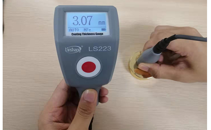 涂層測厚儀實測